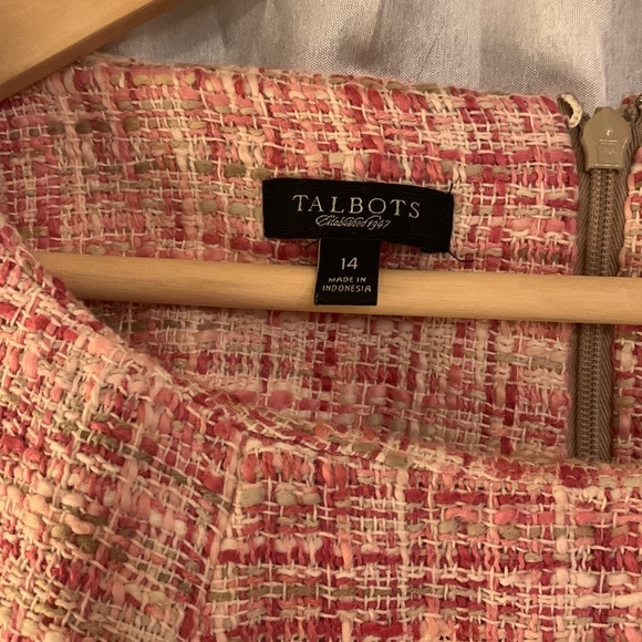 Talbots Tweed Dress Womens Size 14 - Picture 2 of 7